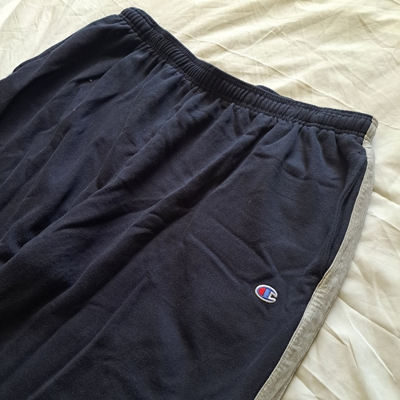 Champion | Navy blue & grey mens sweat pant - Picture 5 of 11